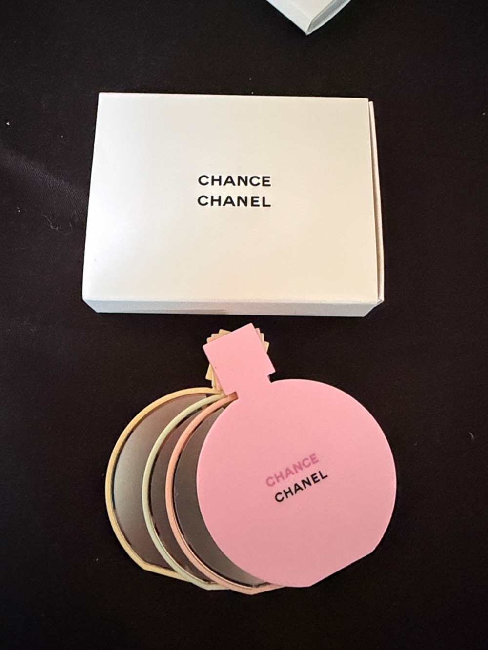 CHANEL multi color mirror